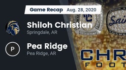 Recap: Shiloh Christian  vs. Pea Ridge  2020