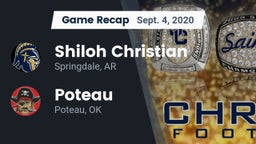 Recap: Shiloh Christian  vs. Poteau  2020