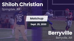 Matchup: Shiloh Christian vs. Berryville  2020