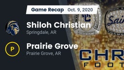 Recap: Shiloh Christian  vs. Prairie Grove  2020