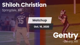 Matchup: Shiloh Christian vs. Gentry  2020