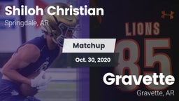 Matchup: Shiloh Christian vs. Gravette  2020