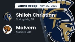 Recap: Shiloh Christian  vs. Malvern  2020