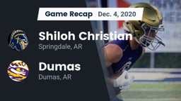 Recap: Shiloh Christian  vs. Dumas  2020