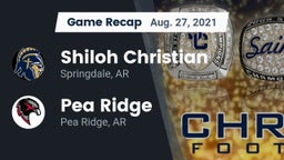 Recap: Shiloh Christian  vs. Pea Ridge  2021