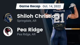 Recap: Shiloh Christian  vs. Pea Ridge  2022