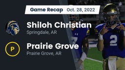 Recap: Shiloh Christian  vs. Prairie Grove  2022