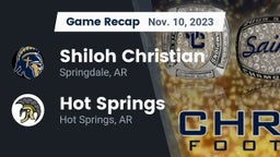 Recap: Shiloh Christian  vs. Hot Springs  2023