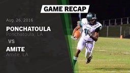 Recap: Ponchatoula  vs. Amite  2016