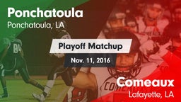 Matchup: Ponchatoula High vs. Comeaux  2016