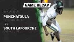 Recap: Ponchatoula  vs. South Lafourche  2014