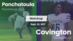 Matchup: Ponchatoula High vs. Covington  2017