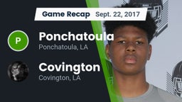 Recap: Ponchatoula  vs. Covington  2017