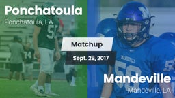 Matchup: Ponchatoula High vs. Mandeville  2017