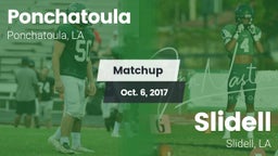 Matchup: Ponchatoula High vs. Slidell  2017