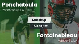 Matchup: Ponchatoula High vs. Fontainebleau  2017