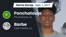 Recap: Ponchatoula  vs. Barbe  2017