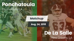 Matchup: Ponchatoula High vs. De La Salle  2018