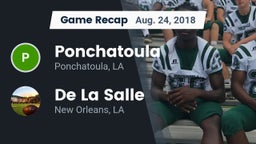 Recap: Ponchatoula  vs. De La Salle  2018