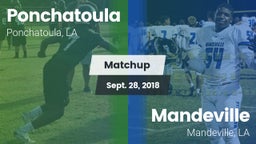 Matchup: Ponchatoula High vs. Mandeville  2018