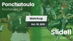 Matchup: Ponchatoula High vs. Slidell  2019
