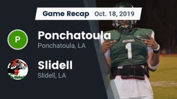 Recap: Ponchatoula  vs. Slidell  2019
