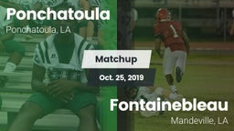 Matchup: Ponchatoula High vs. Fontainebleau  2019