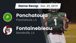 Recap: Ponchatoula  vs. Fontainebleau  2019