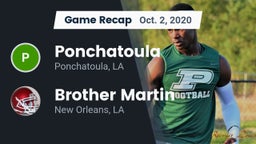 Recap: Ponchatoula  vs. Brother Martin  2020