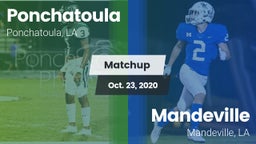Matchup: Ponchatoula High vs. Mandeville  2020