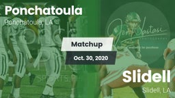 Matchup: Ponchatoula High vs. Slidell  2020