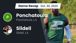 Recap: Ponchatoula  vs. Slidell  2020