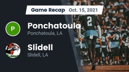 Recap: Ponchatoula  vs. Slidell  2021