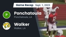 Recap: Ponchatoula  vs. Walker  2023