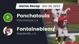 Recap: Ponchatoula  vs. Fontainebleau  2023