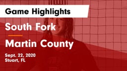 South Fork  vs Martin County  Game Highlights - Sept. 22, 2020
