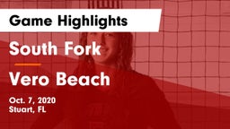 South Fork  vs Vero Beach  Game Highlights - Oct. 7, 2020