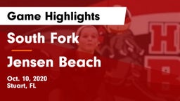 South Fork  vs Jensen Beach  Game Highlights - Oct. 10, 2020