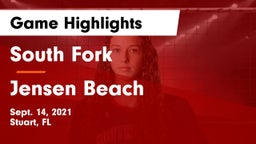 South Fork  vs Jensen Beach  Game Highlights - Sept. 14, 2021