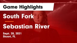 South Fork  vs Sebastian River  Game Highlights - Sept. 28, 2021