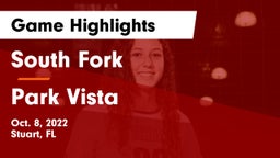 South Fork  vs Park Vista  Game Highlights - Oct. 8, 2022