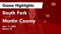South Fork  vs Martin County  Game Highlights - Oct. 11, 2022