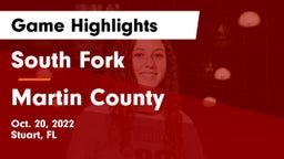South Fork  vs Martin County  Game Highlights - Oct. 20, 2022