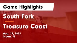 South Fork  vs Treasure Coast  Game Highlights - Aug. 29, 2023