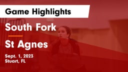 South Fork  vs St Agnes Game Highlights - Sept. 1, 2023