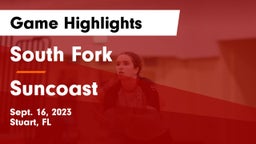 South Fork  vs Suncoast  Game Highlights - Sept. 16, 2023