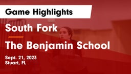 South Fork  vs The Benjamin School Game Highlights - Sept. 21, 2023