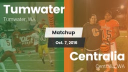 Matchup: Tumwater  vs. Centralia  2016