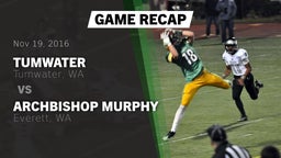 Recap: Tumwater  vs. Archbishop Murphy  2016