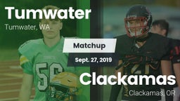Matchup: Tumwater  vs. Clackamas  2019